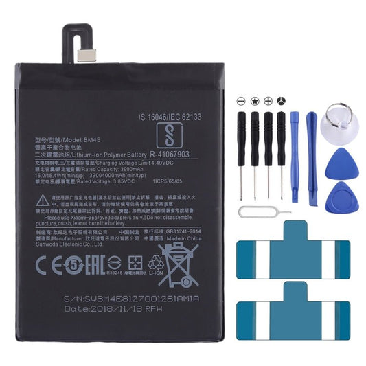 BM4E 3900mAh for Xiaomi Pocophone F1 Li - Polymer Battery, Pocophone F1 - ORIWHIZ