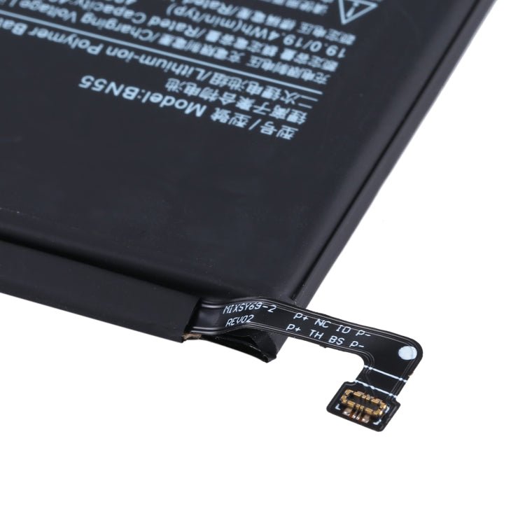 BN55 Li - ion Polymer Battery for Xiaomi Redmi Note 9S/Redmi Note 9 Pro Max/Redmi Note 9 Pro India, For Xiaomi Redmi Note 9S/Redmi Note 9 Pro Max/Redmi Note 9 Pro India - ORIWHIZ