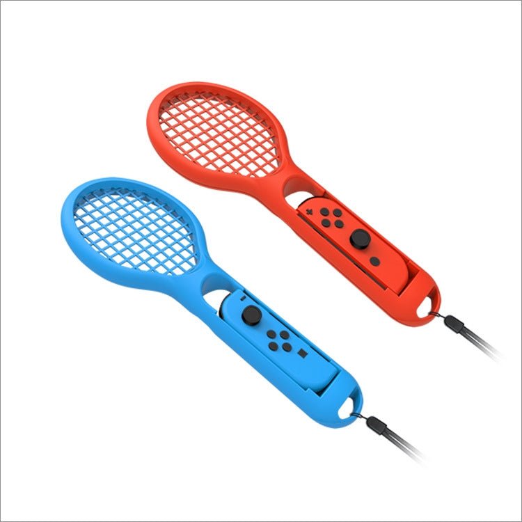 BODE Left and Right Small Handle Tennis Racket NS Game Grip Sports Game Handle TNS1843 for Switch, Tennis Racket (Red and blue) - ORIWHIZBODENintendo AccessoriesNintendo Accessories Cases