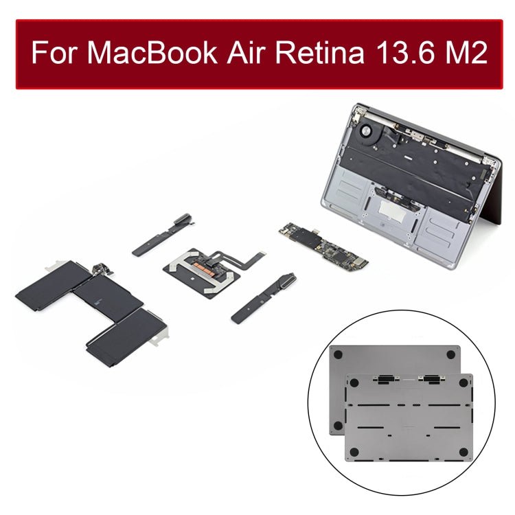 Bottom Cover Case for MacBook Air Retina 13.6 M2 A2681 2022 EMC4074, For MacBook Air M2 13 2022 A2681 - ORIWHIZ