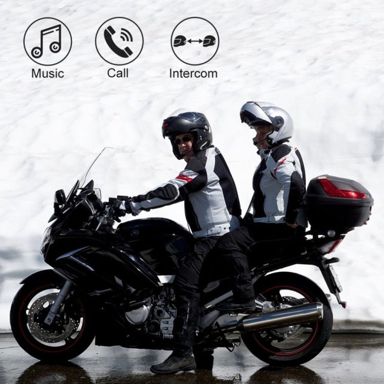 BT - S3 Motorcycle Helmet Wireless Bluetooth Earphone Waterproof Handsfree Interphone Walkie talkie with FM Radio - ORIWHIZConsumer ElectronicsMotorcycle Walkie TalkieWalkie Talkie