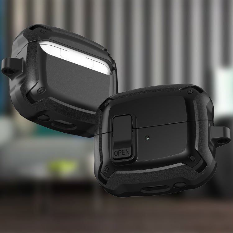 Bumblebee Earphone Protective Case with Switch & Hook, For Samsung Galaxy Buds 3 / 3 Pro - ORIWHIZ