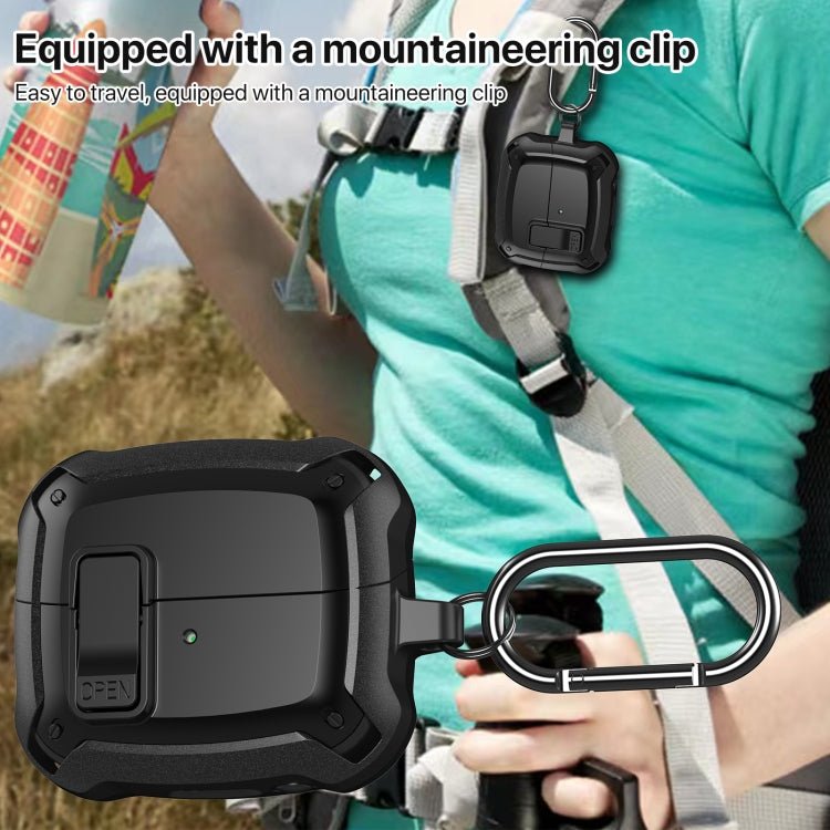 Bumblebee Earphone Protective Case with Switch & Hook, For Samsung Galaxy Buds 3 / 3 Pro - ORIWHIZ