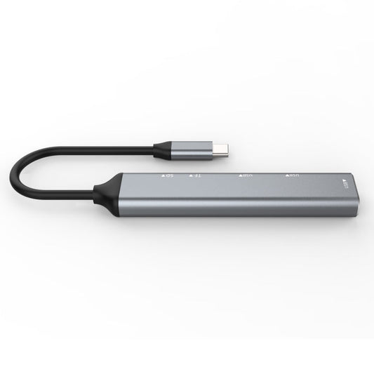 C - 805 5 in 1 USB - C / Type - C to 3 USB 3.0 + TF / SD Card Reader Adapter, C - 805 - ORIWHIZ