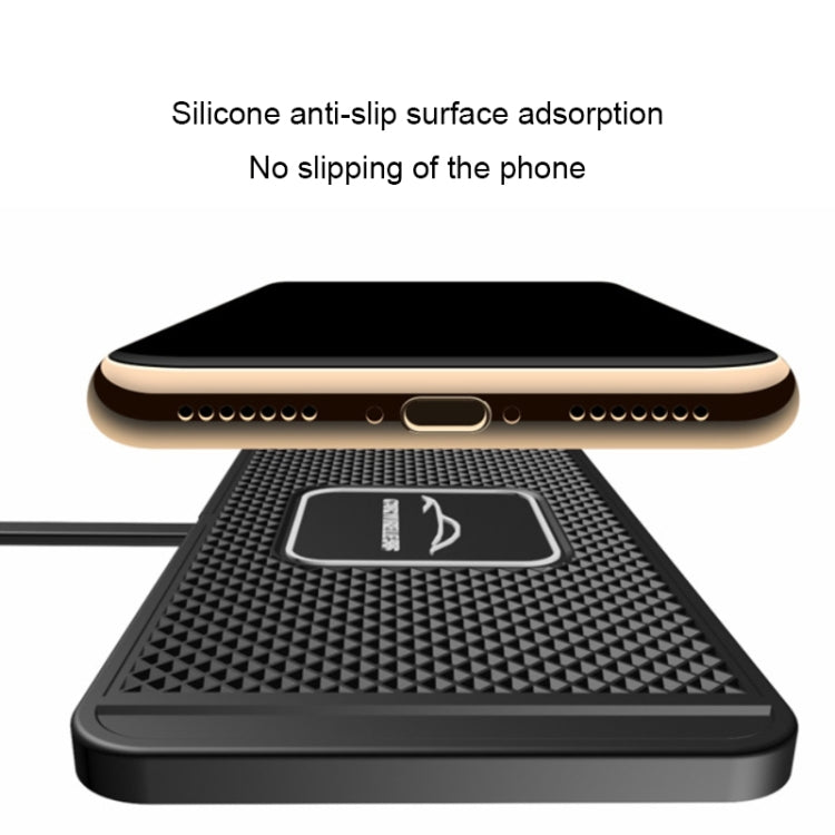 C1 15W TYPEC Interface Car Anti - slip Mat Wireless Charger, C1 1m, C1 30cm - ORIWHIZ