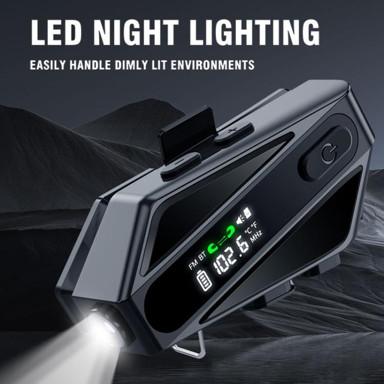 C6 IPX6 Waterproof LED Lighting Wireless Intercom Helmet Bluetooth Headset, Hard Mic, Soft Mic, Soft and Hard Mics - ORIWHIZConsumer ElectronicsMotorcycle Walkie TalkieWalkie Talkie