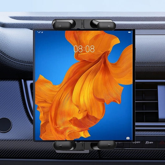 Car Air Conditioner Vent Folding Screen Cell Phone Tablet Universal Bracket - ORIWHIZ