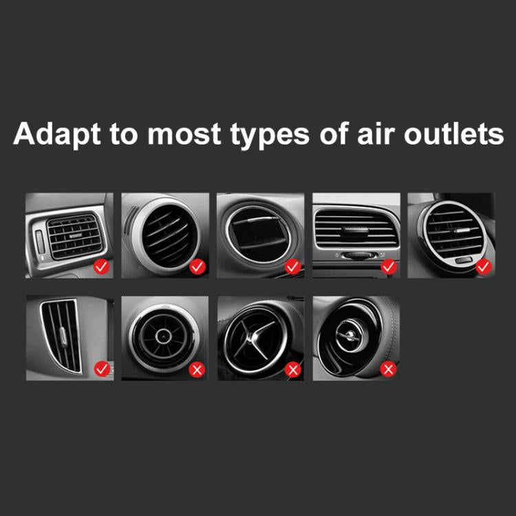 Car Air Conditioning Outlet Anti - shake Rotating Navigation Mobile Phone Holder, ZS - 008 - ORIWHIZ
