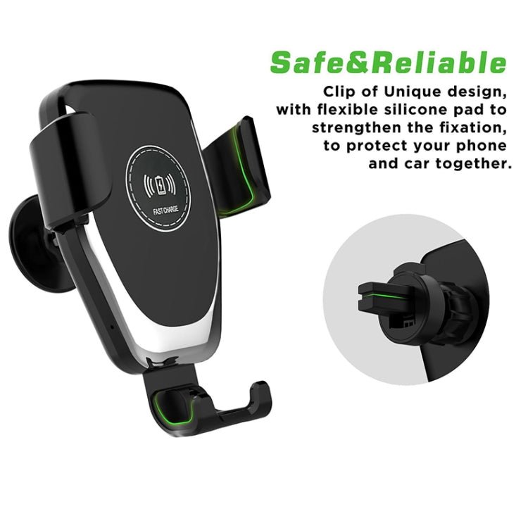 Car Air Outlet Bracket Wireless Charger Qi Standard Wireless Charger - ORIWHIZ
