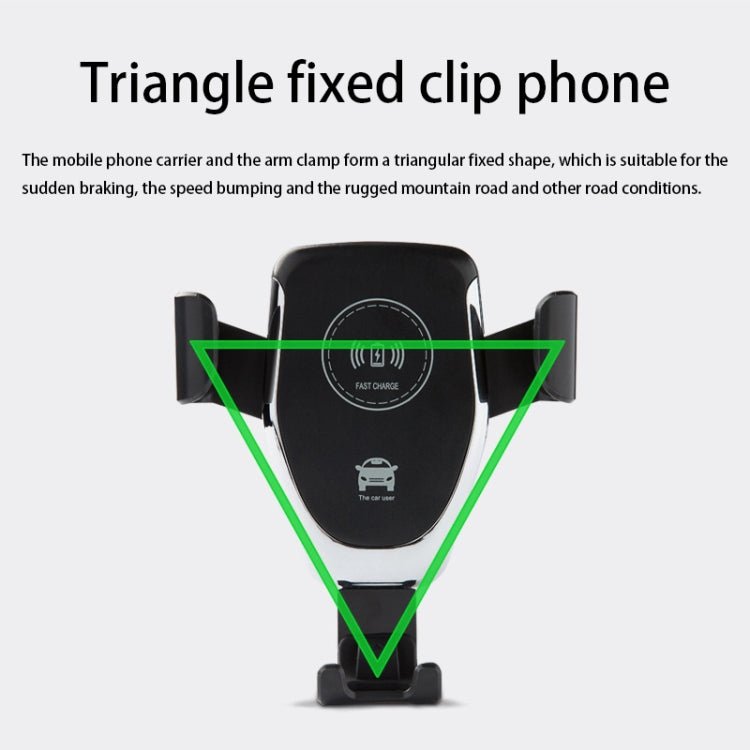 Car Air Outlet Bracket Wireless Charger Qi Standard Wireless Charger - ORIWHIZ