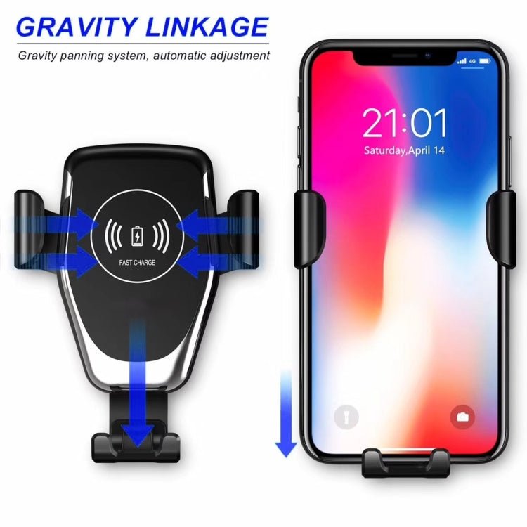 Car Air Outlet Bracket Wireless Charger Qi Standard Wireless Charger - ORIWHIZ