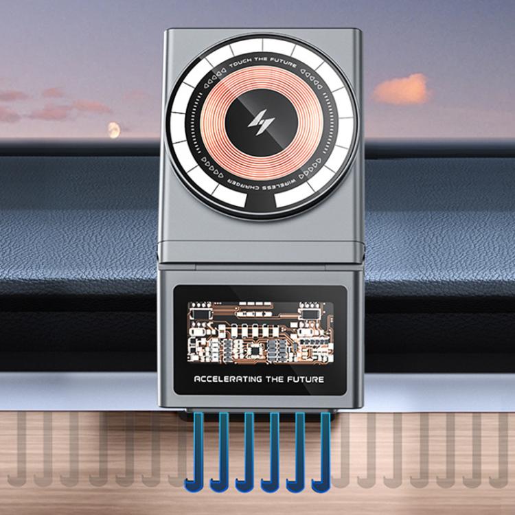 Car Air Outlet Intelligent Induction Wireless Charging Mobile Phone Holder - ORIWHIZ