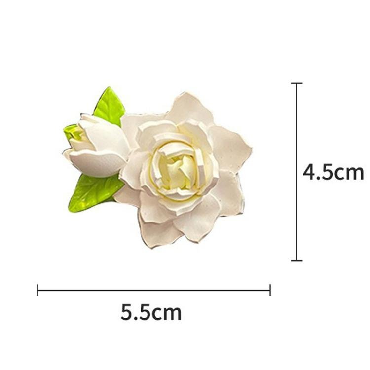 Car Aromatherapy Diffuser Stone Auto Air Vent Gardenia Decorative Fragrance - ORIWHIZ