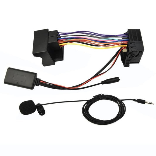 Car AUX Bluetooth Audio Cable + MIC for BMW E60, For BMW E60(MIC) - ORIWHIZCar Replacement PartsDIY CablesIn Car