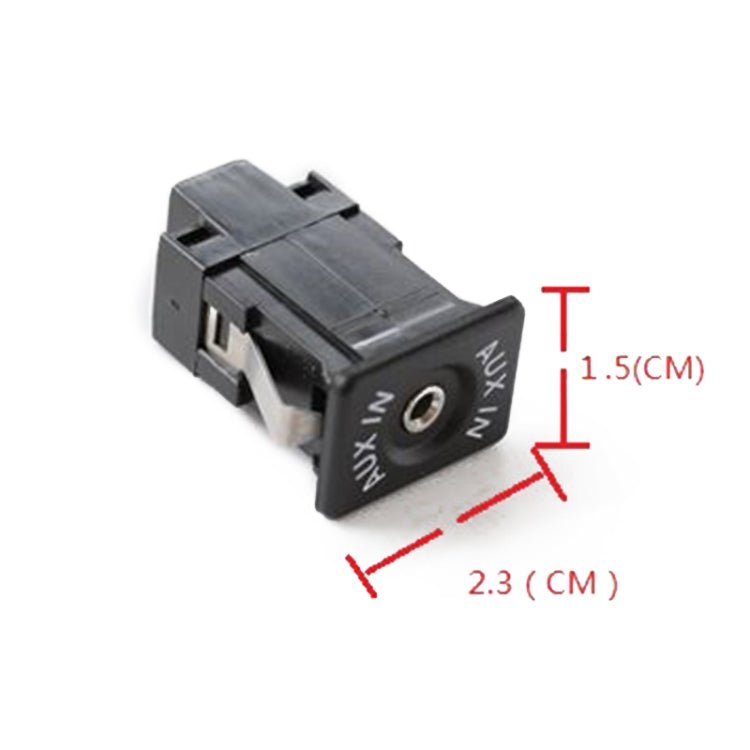 Car AUX Interface + Cable for Alpine KCE - 236B 9872/9870, For Alpine KCE - 236B 9872/9870(AUX) - ORIWHIZCar Replacement PartsDIY CablesIn Car