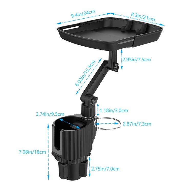 Car Beverage Table Food Rack Mobile Phone Holder, Beverage Table Food Rack - ORIWHIZ