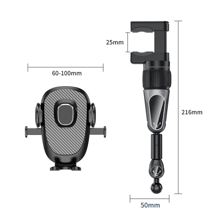 Car Big Clip 360 Degree Rotating Mobile Phone Holder, Big Clip - ORIWHIZ