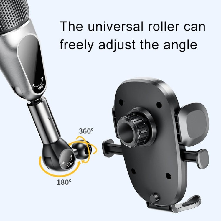 Car Big Clip 360 Degree Rotating Mobile Phone Holder, Big Clip - ORIWHIZ