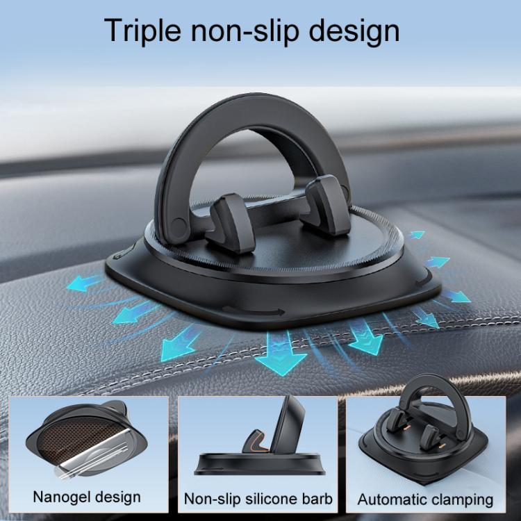 Car Center Console Fixed Navigation Phone Holder Installation - Free Snap - On Phone Support Bracket, Z12 - ORIWHIZ