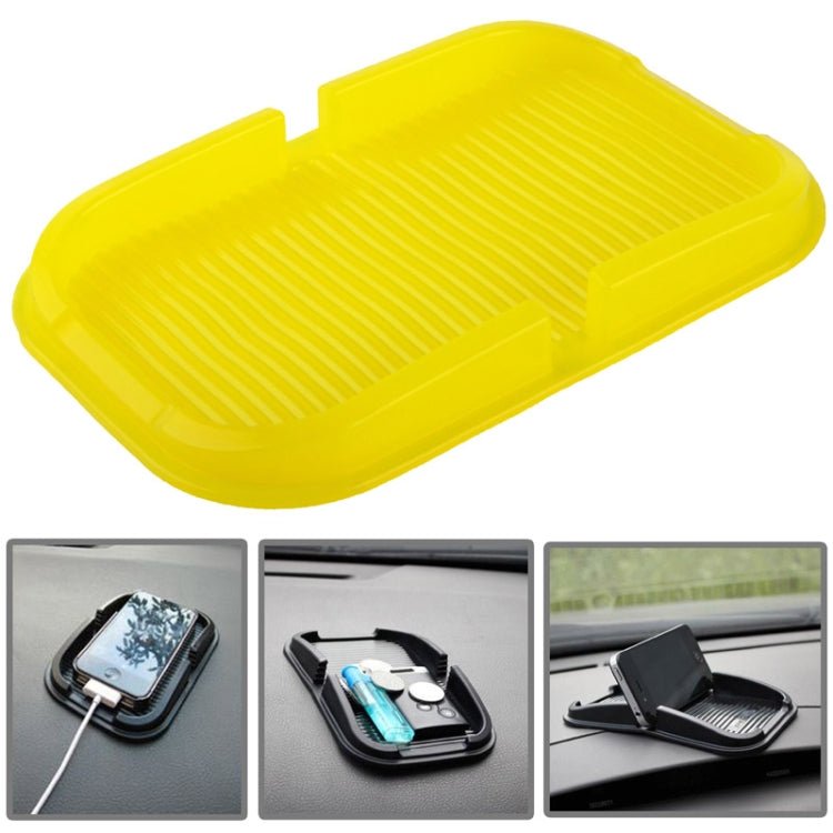 Car Dashboard Anti - skid Magic Sticky Silicone Gel Pad / Holder for iPhone 5 & 5S / iPhone 4 & 4S, 8, 5, 4, For iPhone, Galaxy, Sony, Lenovo, HTC, Huawei, and other Smartphones(Transparent), 7�������������������������������������������������������������... - ORIWHIZ