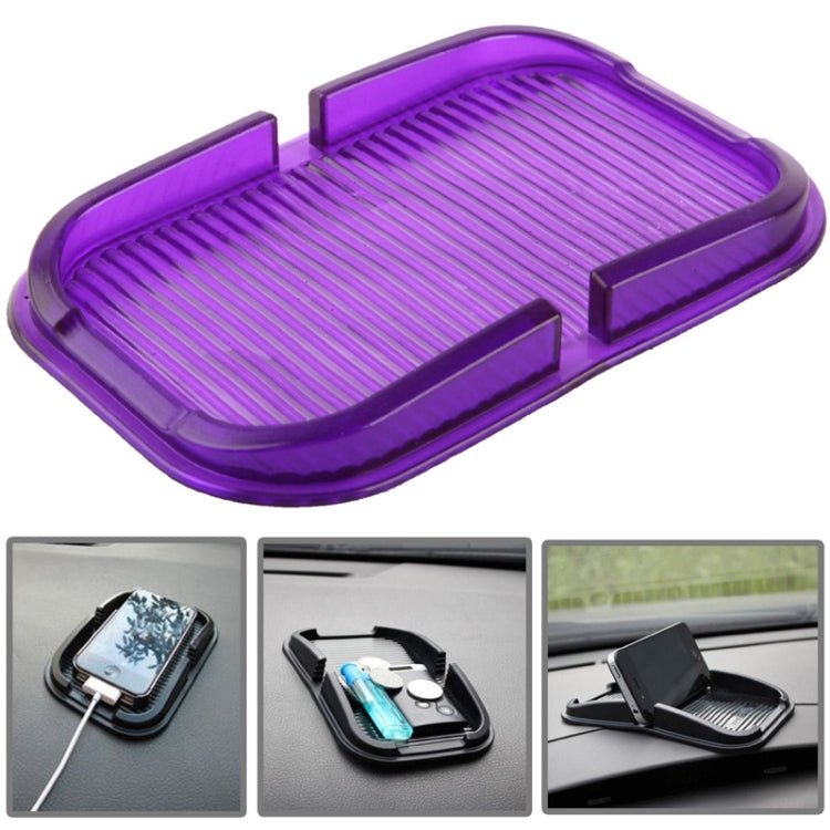 Car Dashboard Anti - skid Magic Sticky Silicone Gel Pad / Holder for iPhone 5 & 5S / iPhone 4 & 4S, 8, 5, 4, For iPhone, Galaxy, Sony, Lenovo, HTC, Huawei, and other Smartphones(Transparent), 7�������������������������������������������������������������... - ORIWHIZ