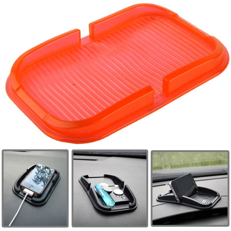 Car Dashboard Anti - skid Magic Sticky Silicone Gel Pad / Holder for iPhone 5 & 5S / iPhone 4 & 4S, 8, 5, 4, For iPhone, Galaxy, Sony, Lenovo, HTC, Huawei, and other Smartphones(Transparent), 7�������������������������������������������������������������... - ORIWHIZ