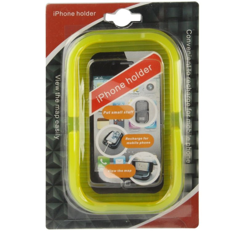 Car Dashboard Anti - skid Magic Sticky Silicone Gel Pad / Holder for iPhone 5 & 5S / iPhone 4 & 4S, 8, 5, 4, For iPhone, Galaxy, Sony, Lenovo, HTC, Huawei, and other Smartphones(Transparent), 7�������������������������������������������������������������... - ORIWHIZ