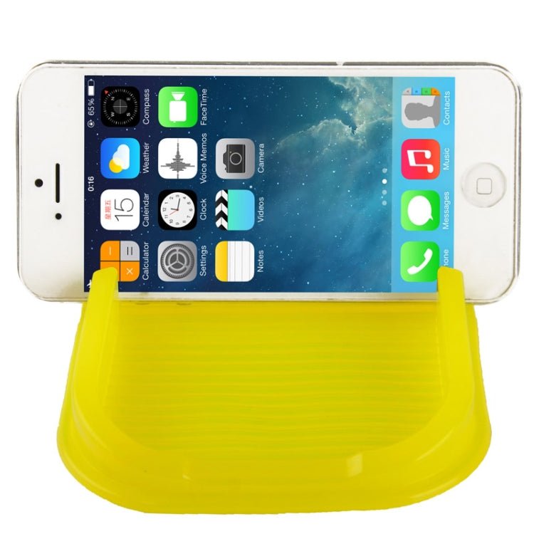 Car Dashboard Anti - skid Magic Sticky Silicone Gel Pad / Holder for iPhone 5 & 5S / iPhone 4 & 4S, 8, 5, 4, For iPhone, Galaxy, Sony, Lenovo, HTC, Huawei, and other Smartphones(Transparent), 7�������������������������������������������������������������... - ORIWHIZ