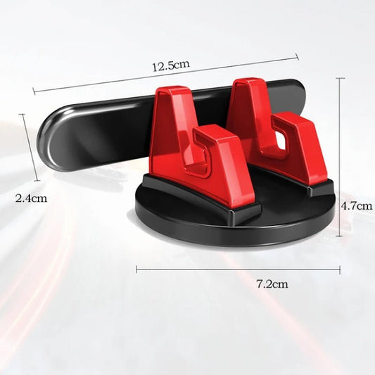 Car Dashboard Automotive Cell Phone Holder Temporary Parking Sign 2 In 1 - ORIWHIZ