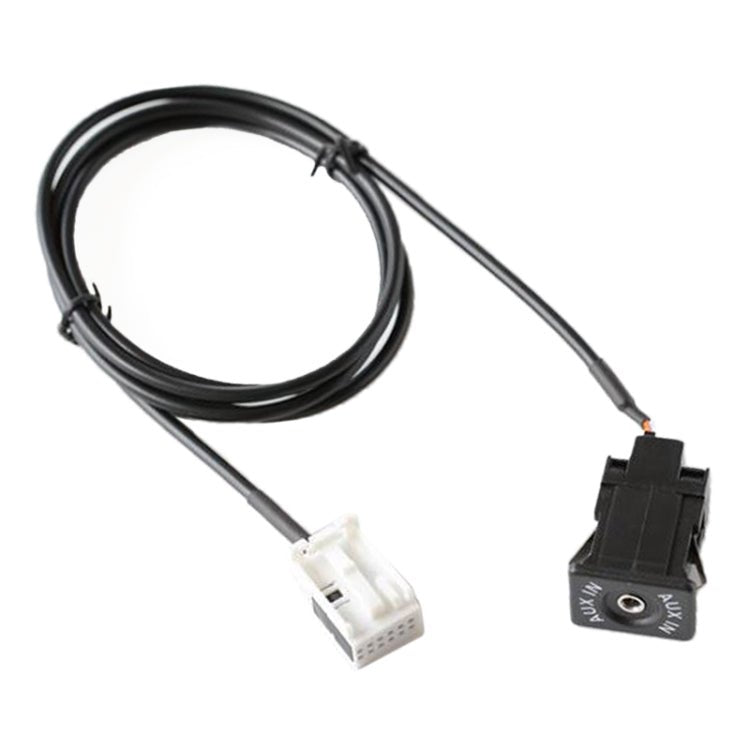 Car Handheld Box AUX Interface Connector + Cable Wire Harness for Volkswagen Bora / Audi, For Volkswagen Bora - ORIWHIZCar Replacement PartsDIY CablesIn Car
