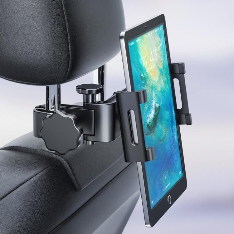 Car Headrest Bracket Rear Seat Back Tablet Holder, Applicable Tablet 140 - 280mm, Applicable Tablet 113 - 145mm - ORIWHIZ