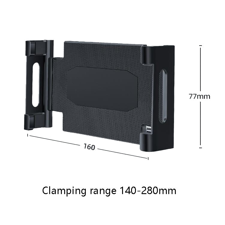 Car Headrest Bracket Rear Seat Back Tablet Holder, Applicable Tablet 140 - 280mm, Applicable Tablet 113 - 145mm - ORIWHIZ