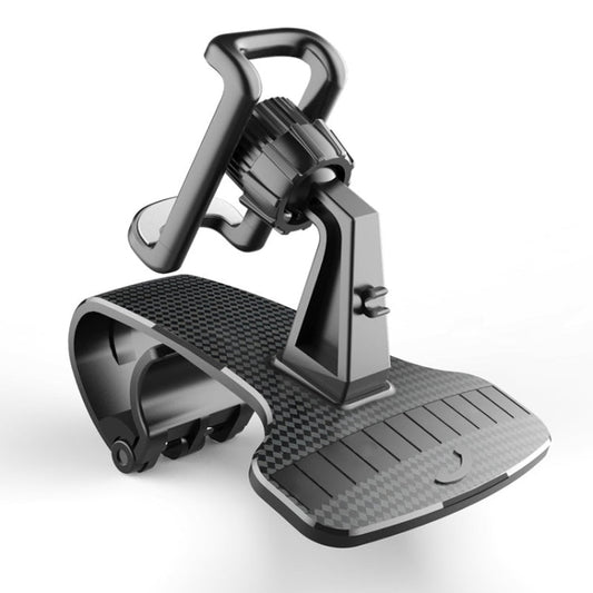 Car Mobile Phone Holder Buckle Instrument Trolley Inner Clip Mobile Phone Navigation Bracket With Number Plate, Navigation Bracket With Number Plate - ORIWHIZ