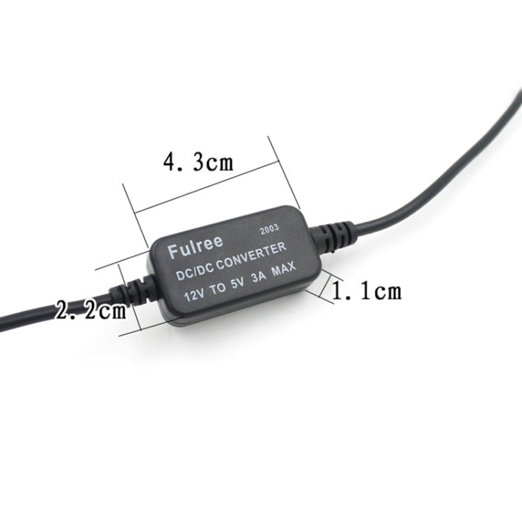Car Motorcycle Single USB Car Charger DC 12V To 5V 3A Power Adapter for Car GPS Tracker DVR, Length: 1m, Car Single USB Power Adapter - ORIWHIZCar Replacement PartsDIY CablesIn Car