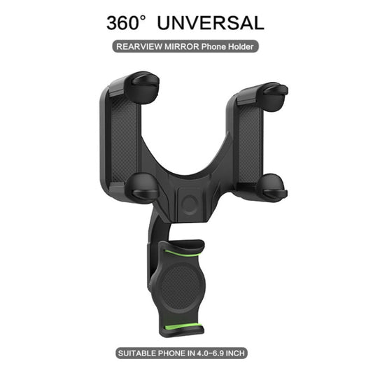 Car Rear Mirror Navigation Phone Holder - ORIWHIZ