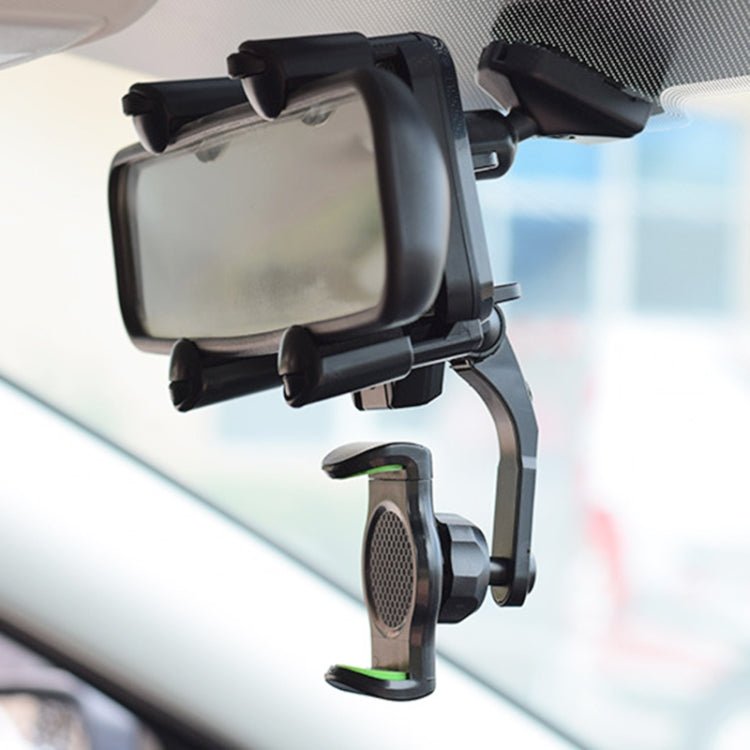 Car Rear Mirror Navigation Phone Holder - ORIWHIZ