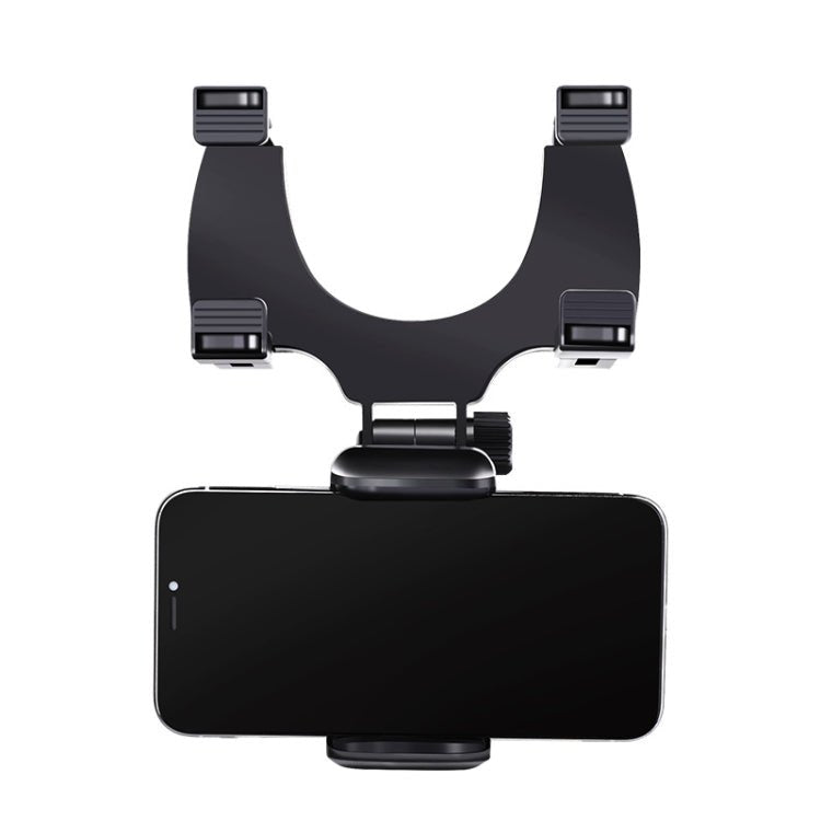Car Rearview Mirror Mobile Phone Bracket Navigation Recorder Rotating Holder, Car Rearview Mirror Phone Bracket - ORIWHIZ