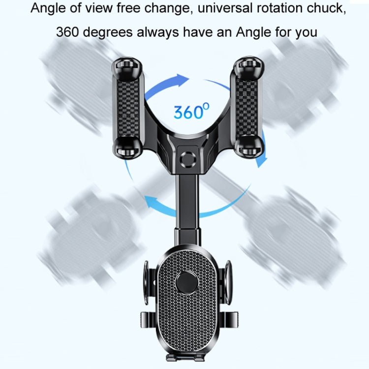 Car Rearview Mirror Mobile Phone Holder Multifunctional AR Navigation Support Bracket - ORIWHIZ