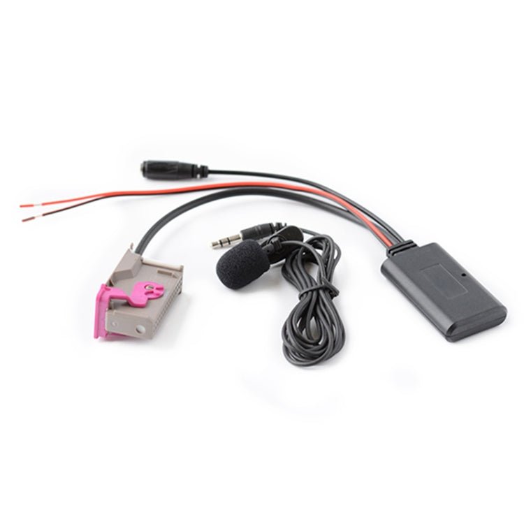 Car RNS - E 32PIN Bluetooth Music + MIC Call AUX Audio Cable for Audi A3 A4 A6 A8 TT R8, For Audi A3 A4 - ORIWHIZCar Replacement PartsDIY CablesIn Car