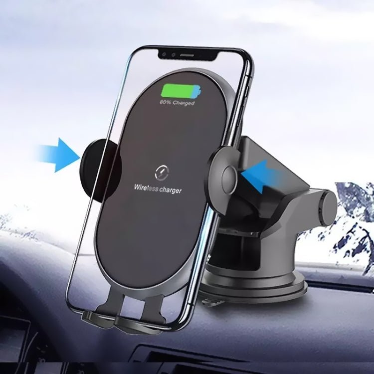 Car Smart Wireless Charger Phone Holder, Smart Wireless Charger - ORIWHIZ