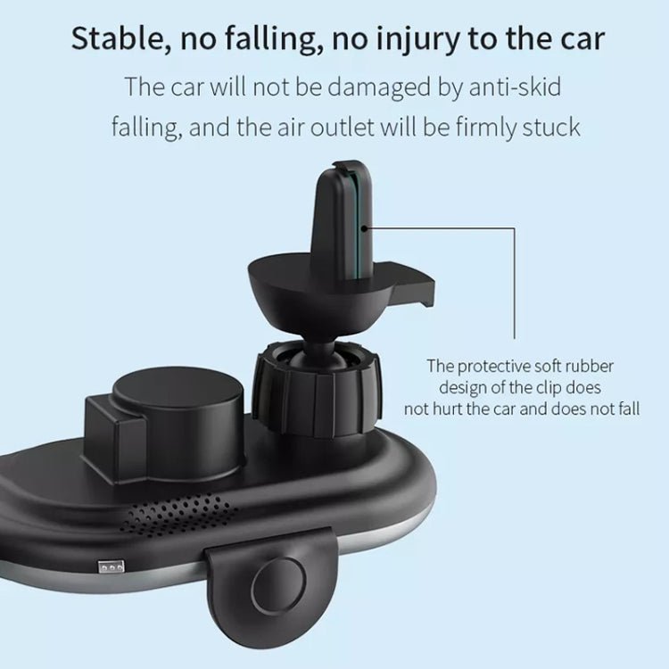 Car Smart Wireless Charger Phone Holder, Smart Wireless Charger - ORIWHIZ