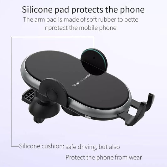 Car Smart Wireless Charger Phone Holder, Smart Wireless Charger - ORIWHIZ