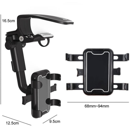 Car Sun Visor Clamp Multi - function Dashboard Mobile Phone Holder - ORIWHIZ