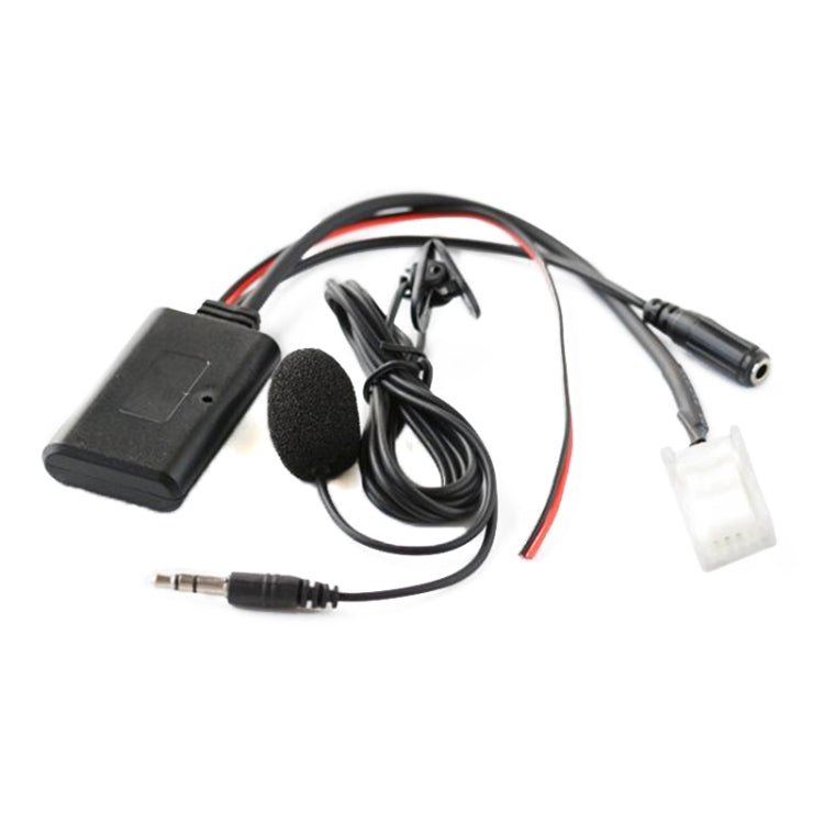 Car Wireless Audio Adapter Cable Bluetooth Music AUX Receiver + MIC Phone Function for Mazda 5 8 CX9 CX7, For Mazda 5 - ORIWHIZCar Replacement PartsDIY CablesIn Car