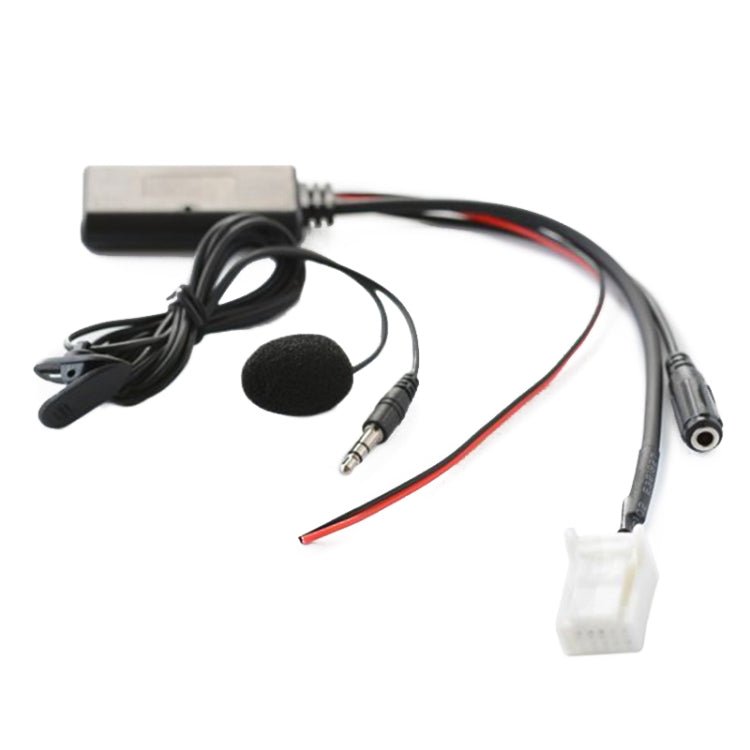 Car Wireless Audio Adapter Cable Bluetooth Music AUX Receiver + MIC Phone Function for Mazda 5 8 CX9 CX7, For Mazda 5 - ORIWHIZCar Replacement PartsDIY CablesIn Car