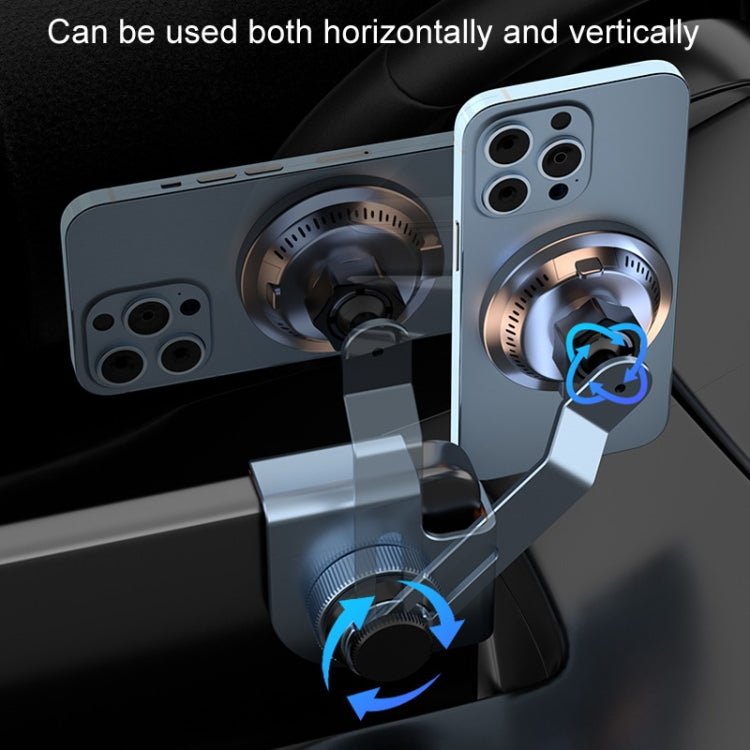 Car Wireless Charging Cell Phone Navigation Mount, P10+S1 - ORIWHIZ