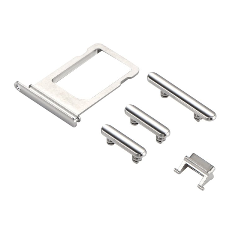 Card Tray + Volume Control Key + Power Button + Mute Switch Vibrator Key for iPhone X, For iPhone X - ORIWHIZ