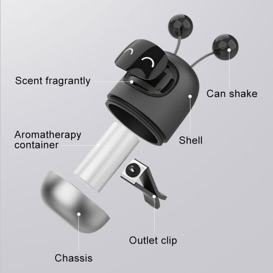 Cartoon Robot Car Air Outlet Aromatherapy, Air Outlet Aromatherapy - ORIWHIZ