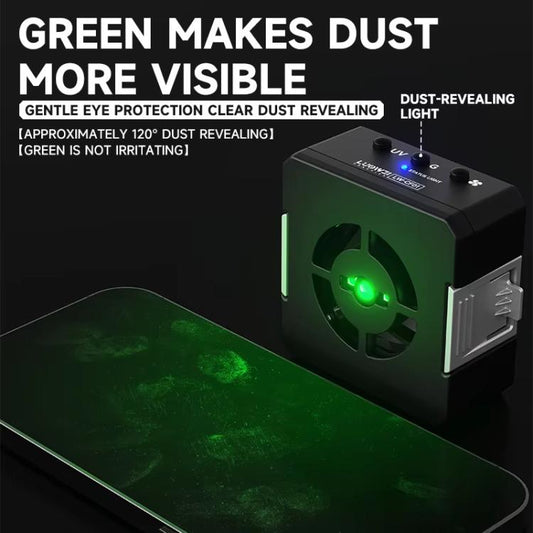 Cell Phone Repair 3 In 1 UV Curing Lamp Cooling Smoke Extractor Fan Dust Developer Lamps, CF01 - ORIWHIZ