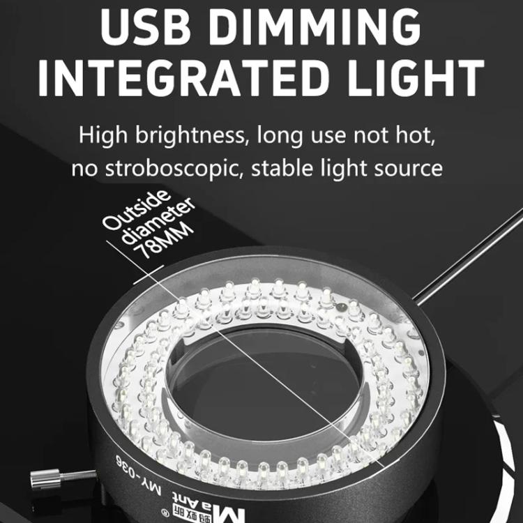 Cell Phone Repair 72 Beads Microscope Ring Light Source, MY - 036 72 Beads - ORIWHIZ